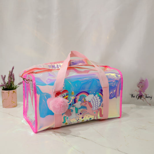 Vest Premium Holographic Kids Duffle Bag