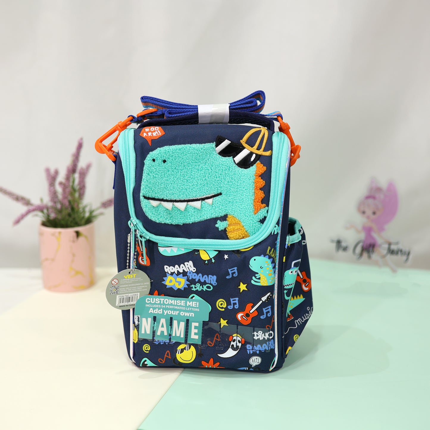 VEST Kids Premium Lunch Bag with Separate Bottle Compartment.– Cute Character Designs