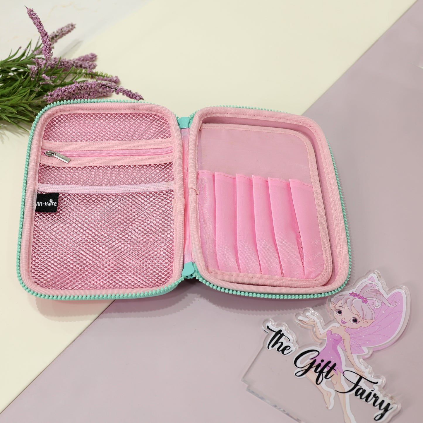 Glitter Kids Pencil Pouch – Pink
