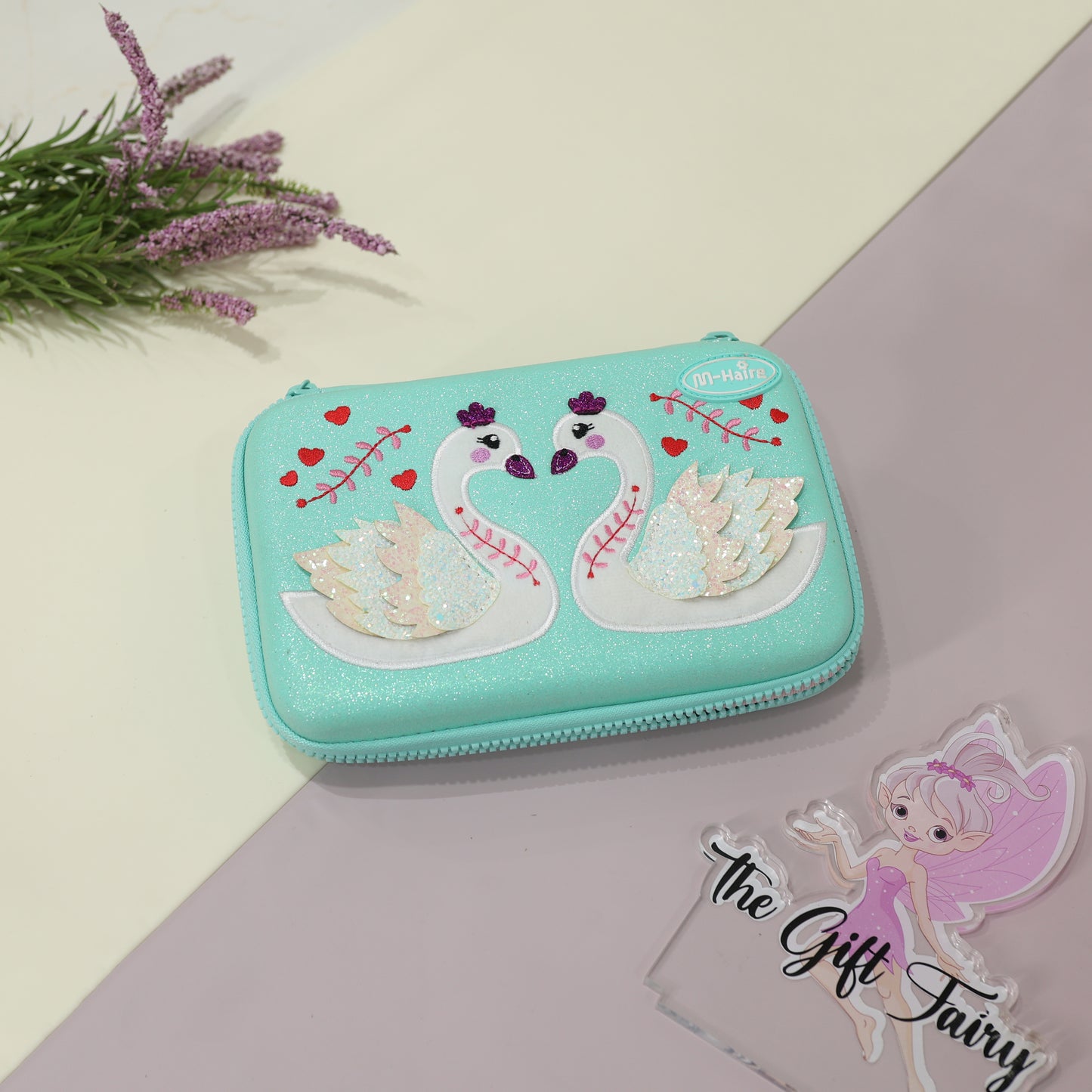 Glitter Kids Pencil Pouch – Pink