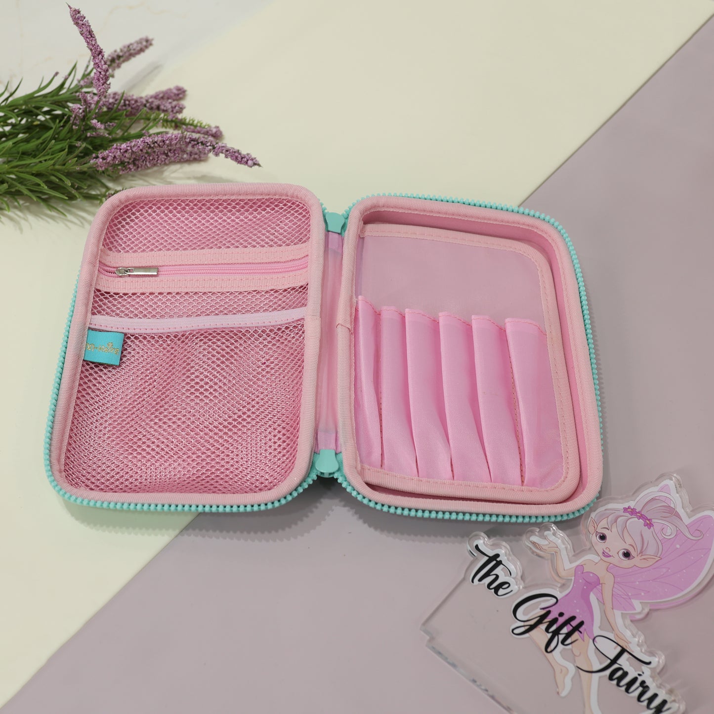 Glitter Kids Pencil Pouch – Pink