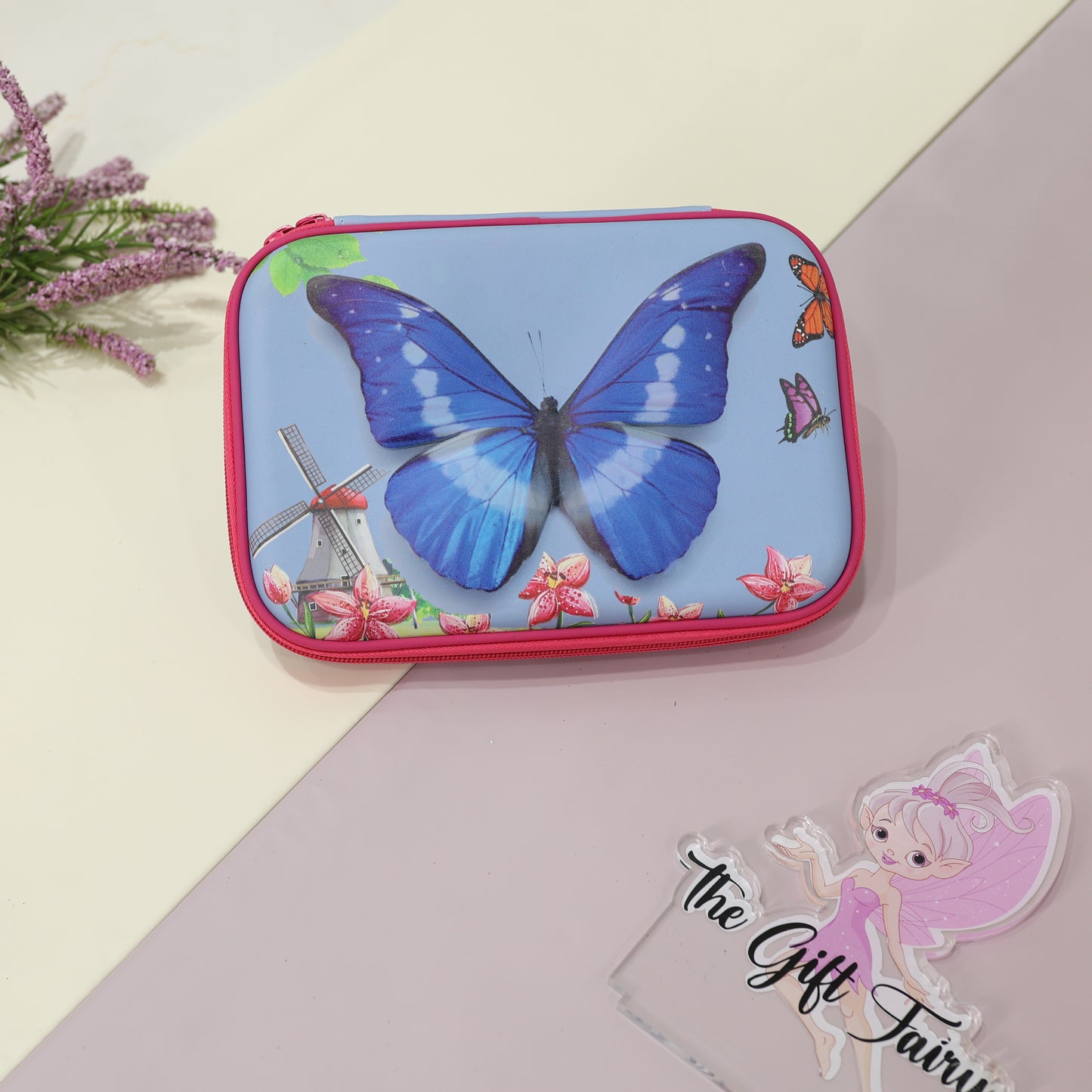 Kids Hard Case Stationery Pouch – Cute Cartoon Designs