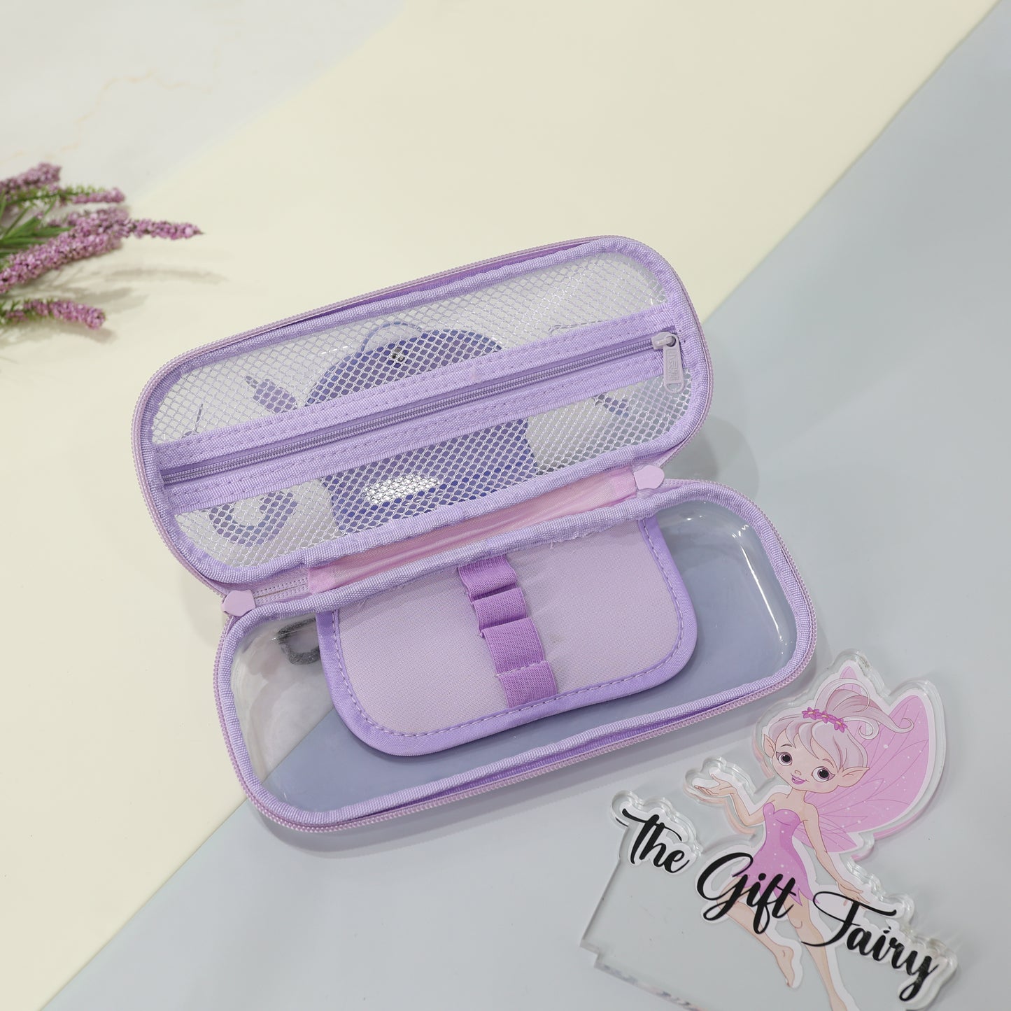 Unicorn Princess Transparent Stationery Pouch