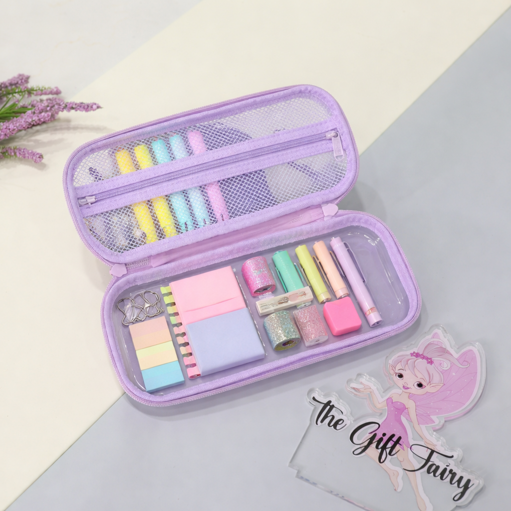 Unicorn Princess Transparent Stationery Pouch