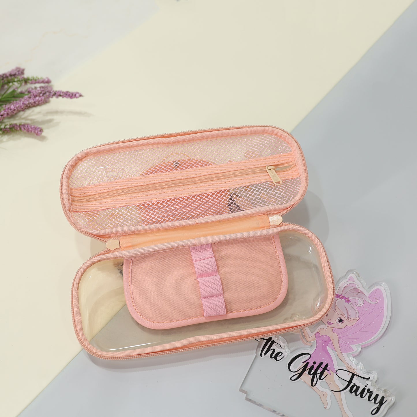 Unicorn Princess Transparent Stationery Pouch