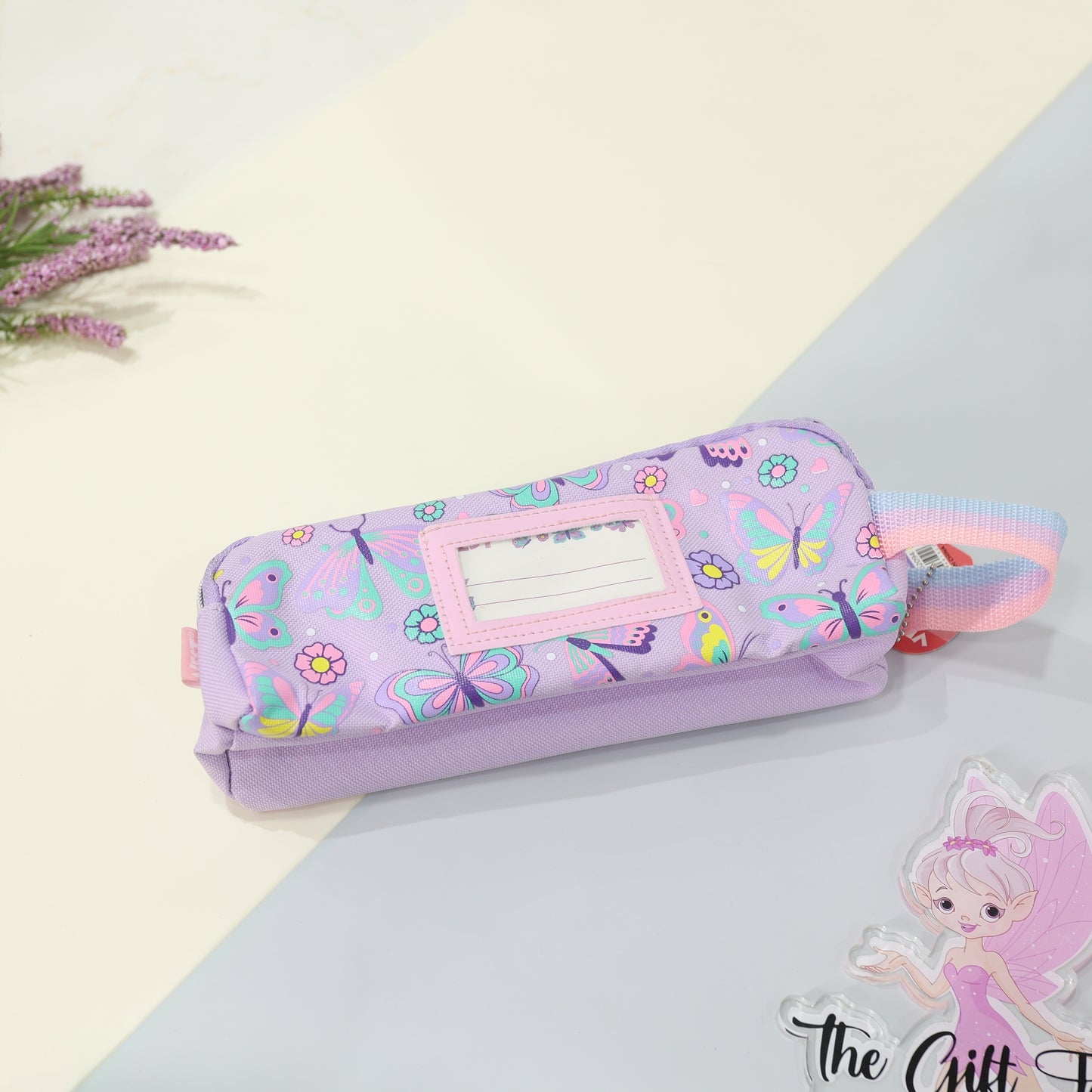 Vest Premium Butterfly & Mermaid Kids Stationery Pouch