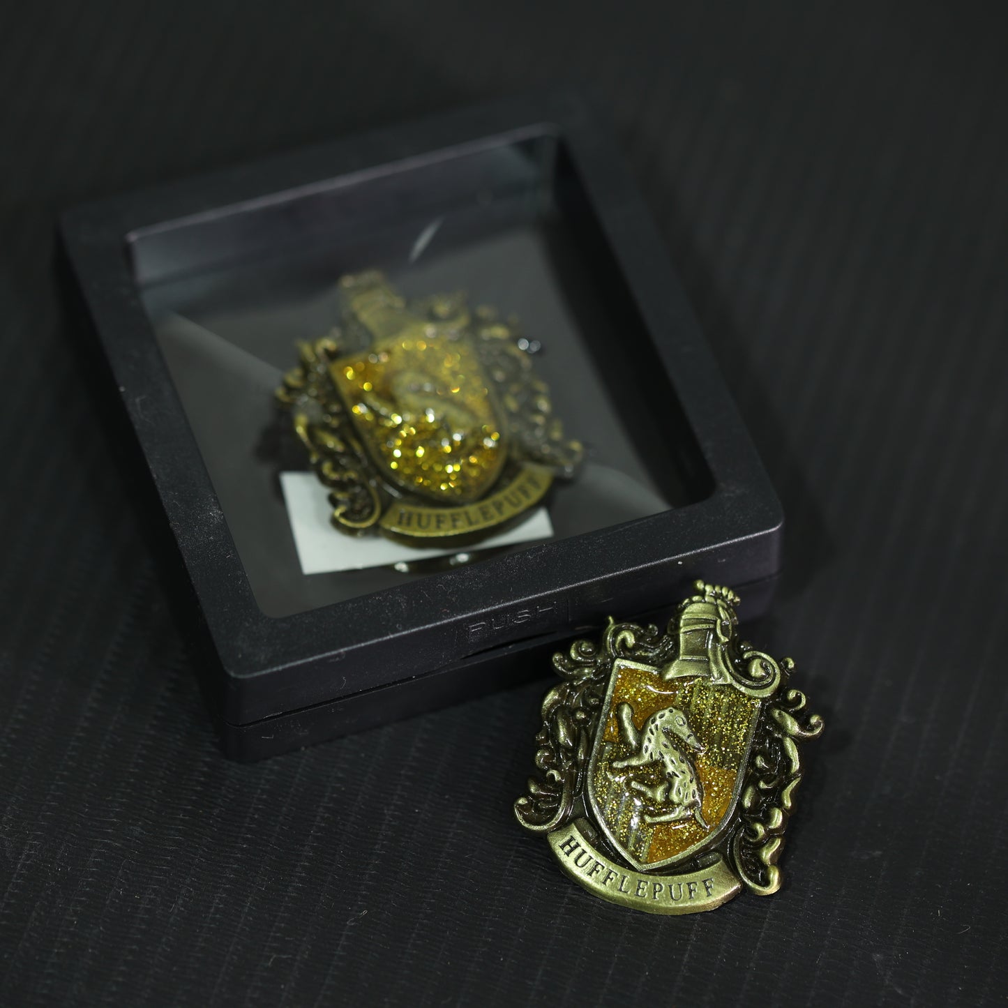 Harry Potter House Crest Metal Pins – Collectible Wizarding Badges