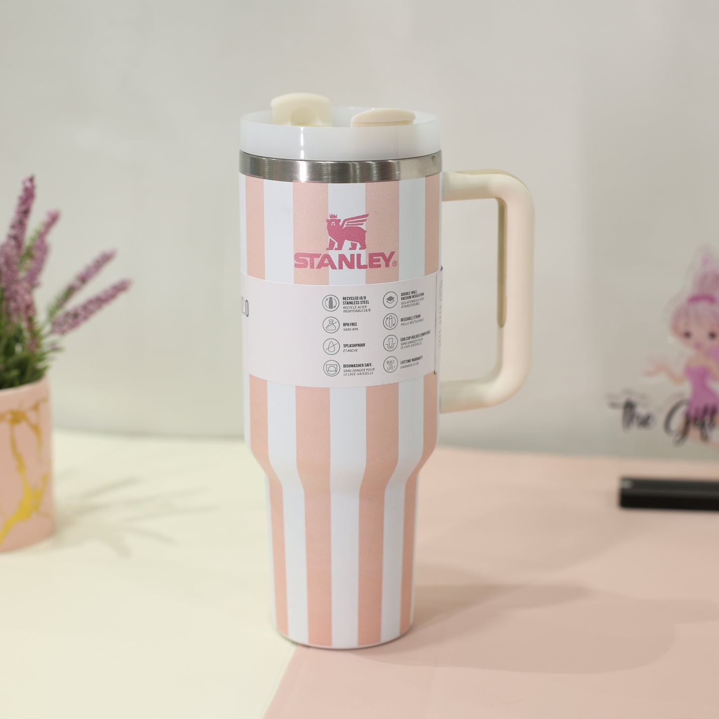 Stanley Quencher H2.0 – Designer Edition Insulated Tumbler (40 oz)