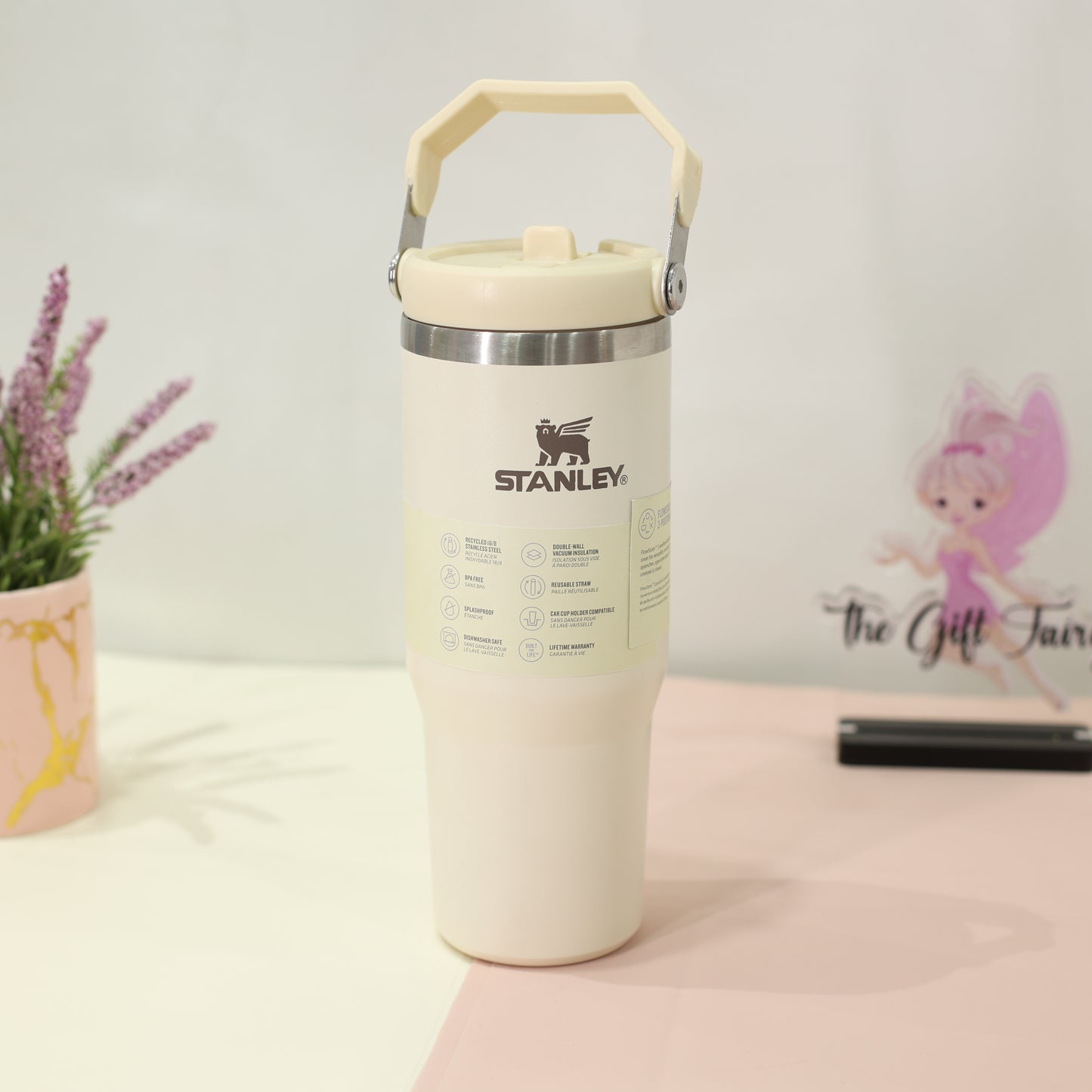 Stanley Quencher H2.0 Travel Tumbler with Top Carry Handle (30 oz)