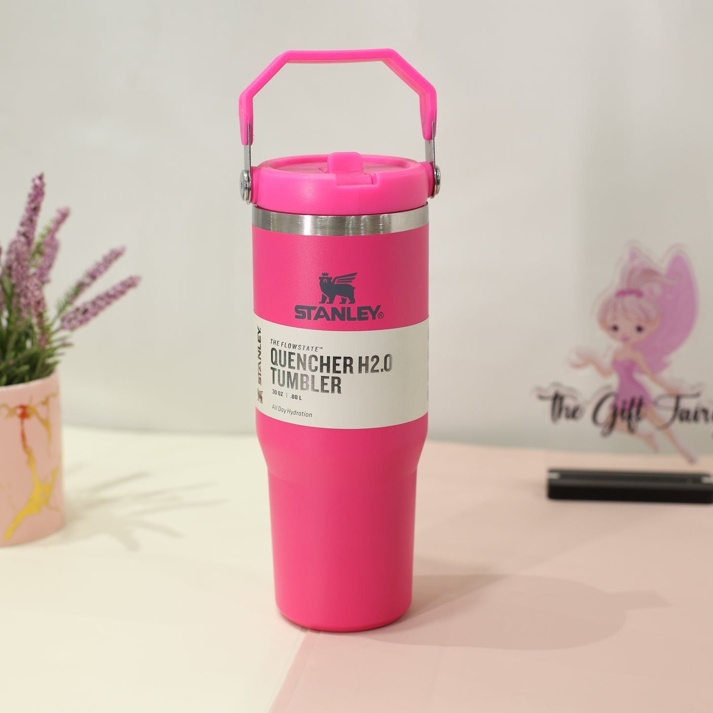 Stanley Quencher H2.0 Travel Tumbler with Top Carry Handle (30 oz)