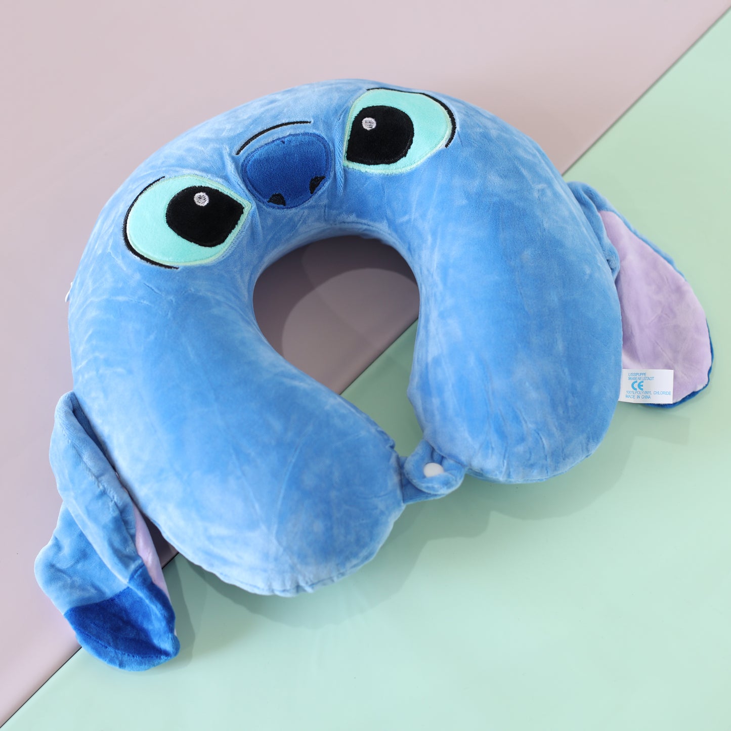 STITCH Cartoon Kids Neck Pillow | Soft Travel Cushion