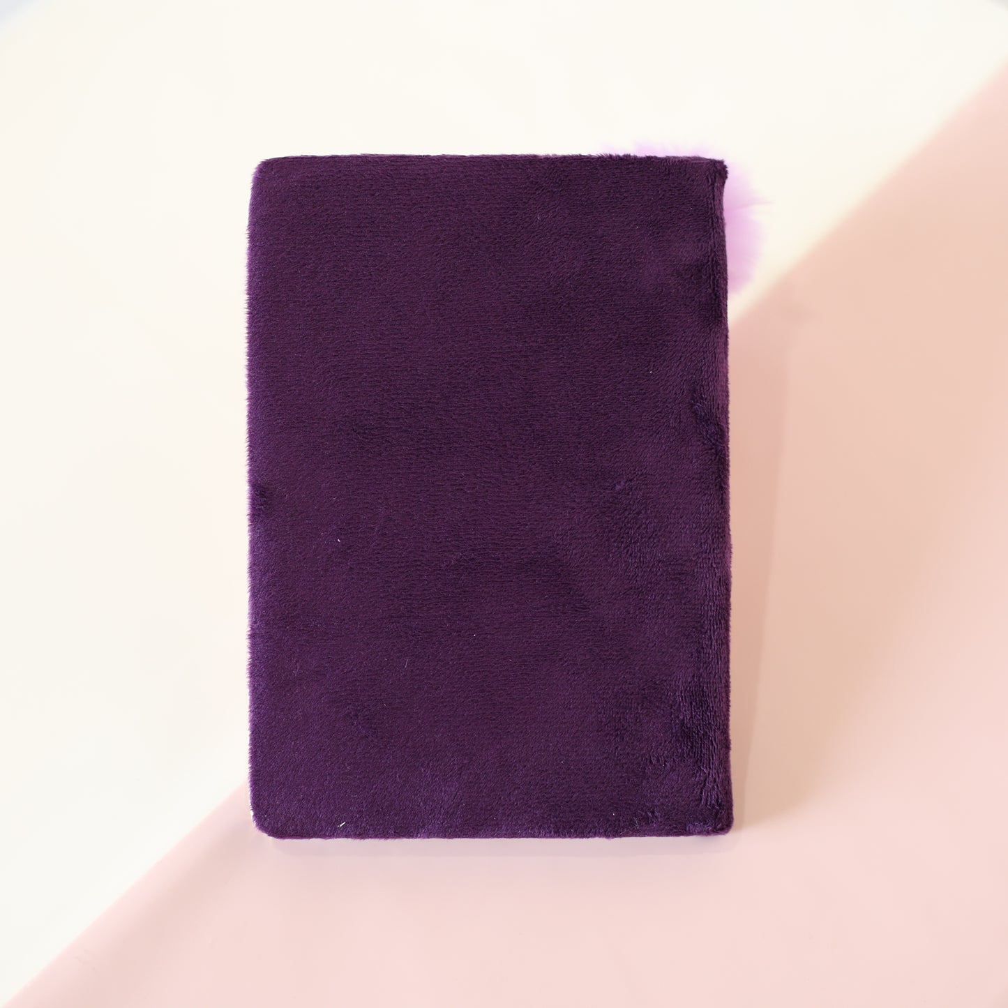 Unicorn Liquid Glitter Diary with Furry Back & Pom-Pom Bookmark