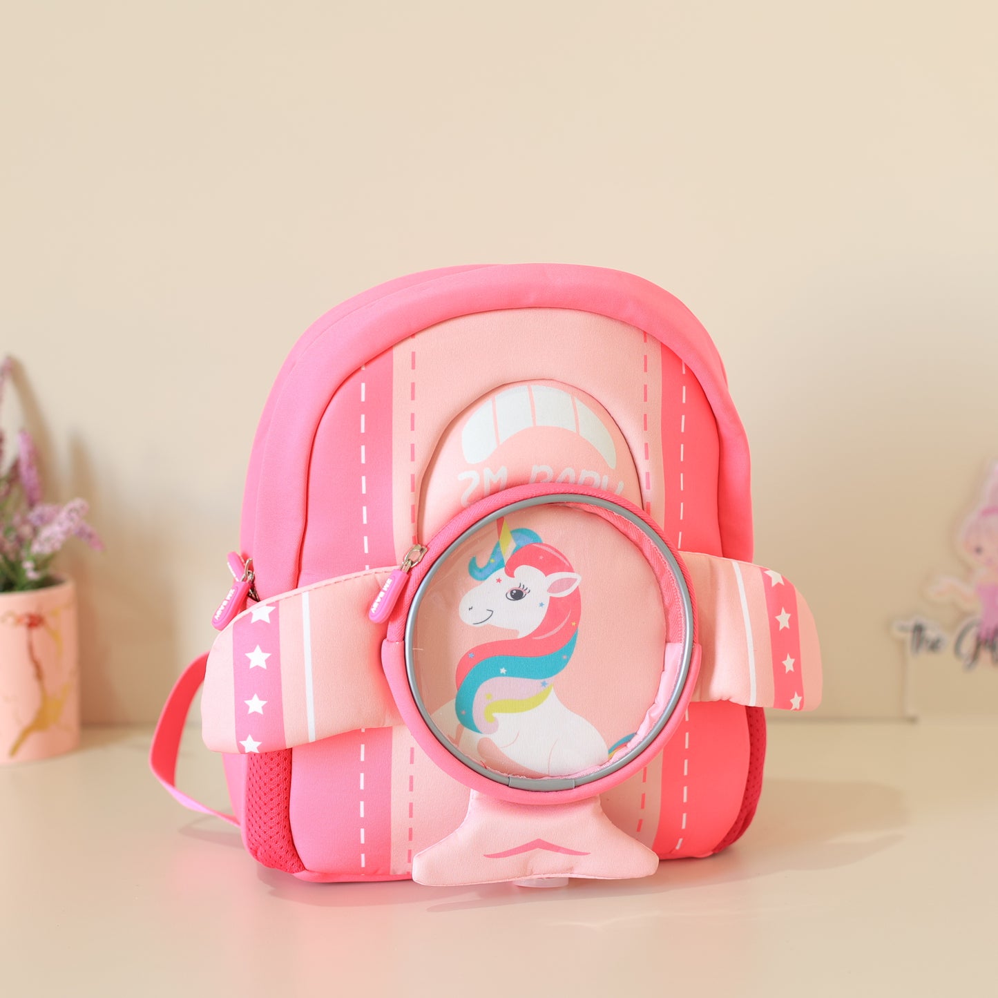 Cute Unicorn Preschool Backpack for Kids – Soft & Lightweight