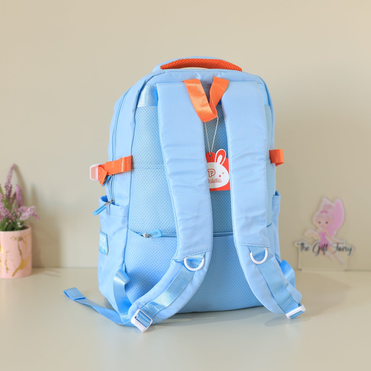 Sporty Ocean Multi-Compartment School Backpack