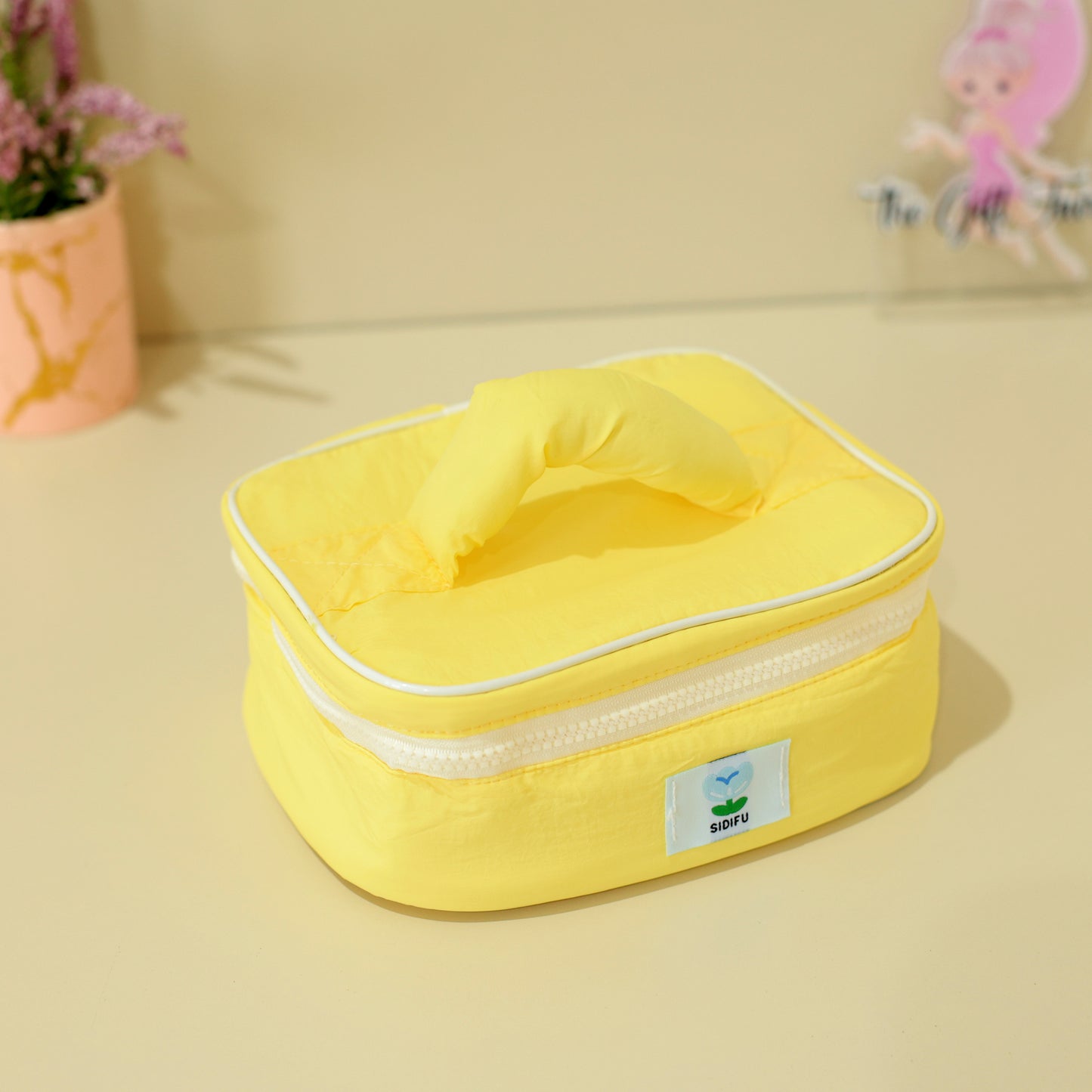 PASTEL COLOUR COMPACT SIZE MULTI-UTILITY KIT POUCHES.