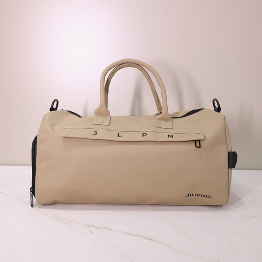 JILIPING Gym Duffle Bag with Separate Shoe Compartment