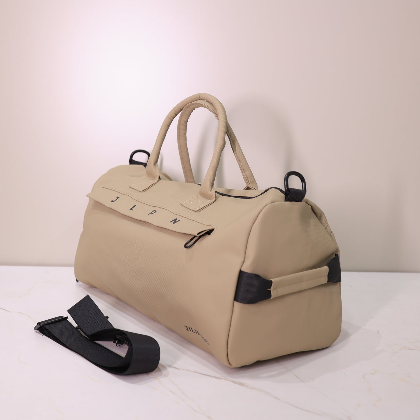 JILIPING Gym Duffle Bag with Separate Shoe Compartment