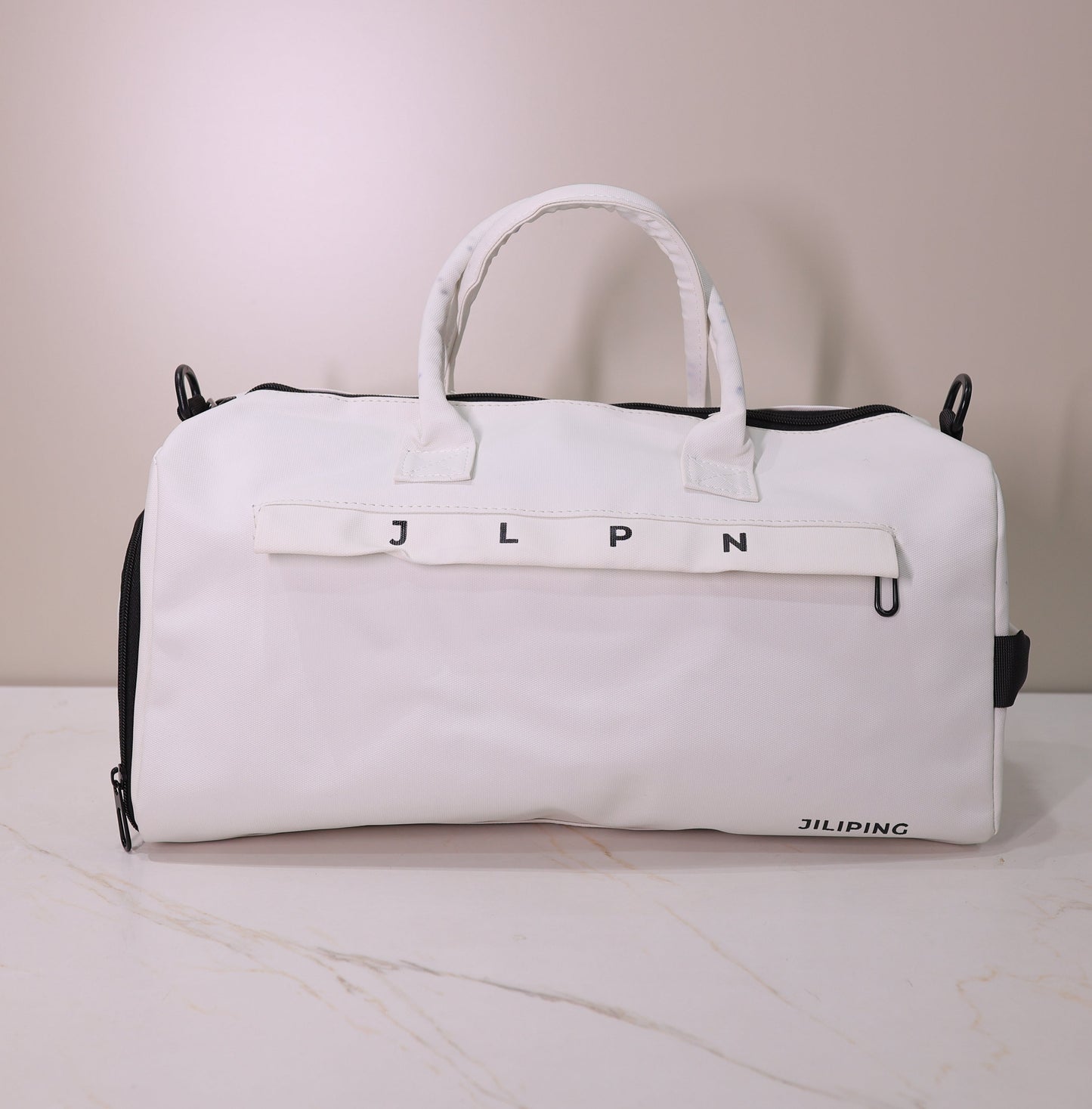 JILIPING Gym Duffle Bag with Separate Shoe Compartment