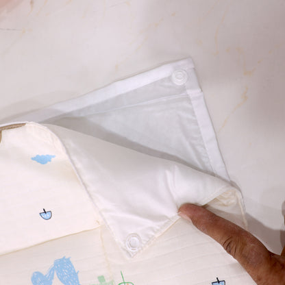 Pure Muslin Baby Carrier Nest + Infant Mattress Set Combo – 3 Replacement Mattresses with Waterproof Sheet