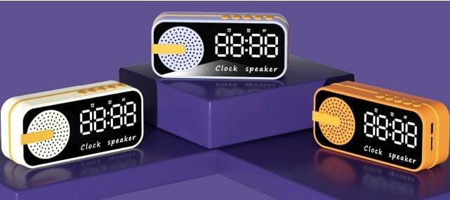 Multifunction Bluetooth Alarm Clock Speaker with LED Display