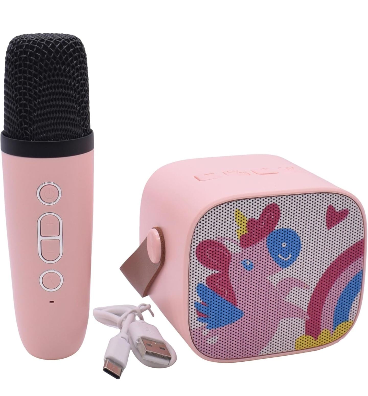 Premium Kids Portable Bluetooth Karaoke Speaker with Wireless Microphone