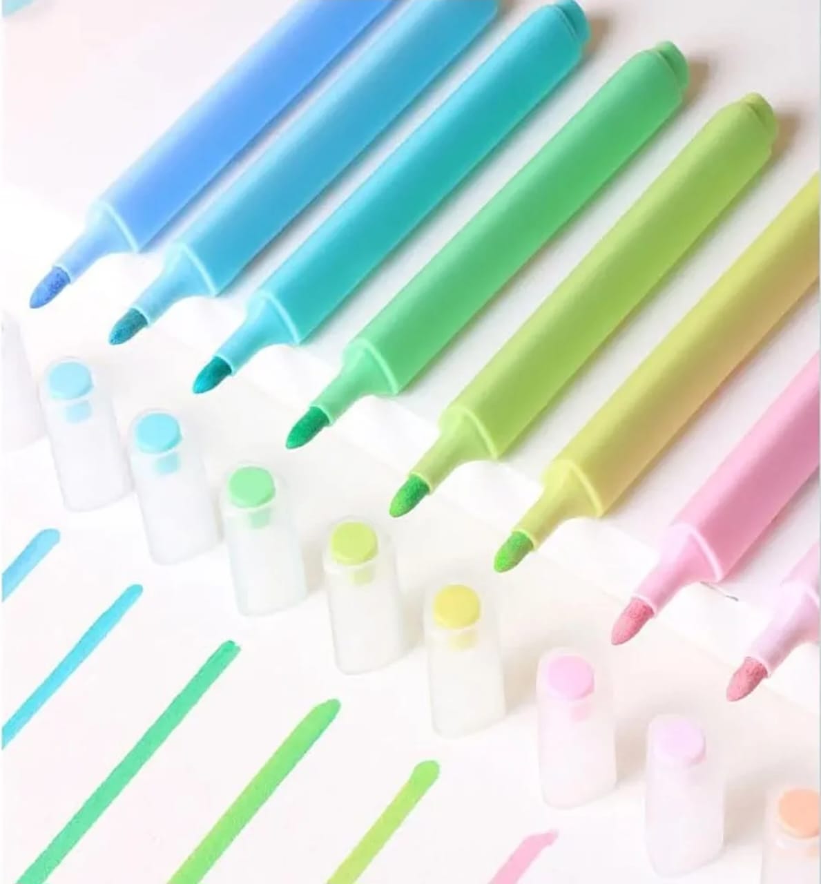 Giorgione Acrylic Marker Pens – 12 Color Waterproof Art Set