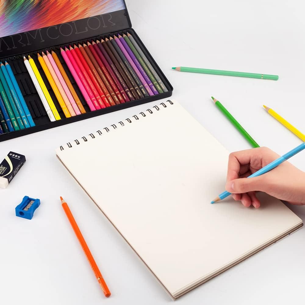 36 Shades Colored Pencil Set – Metal Tin Box