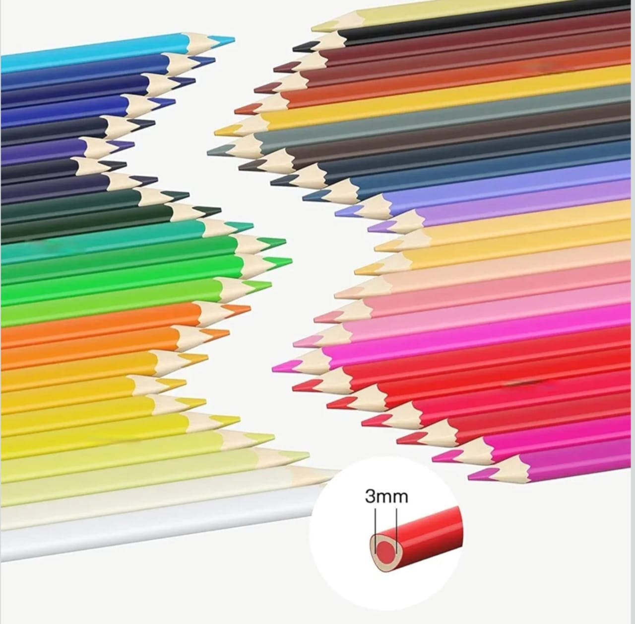 Giorgione Classic Colour Pencils – 48 Colors Metal Tin Box