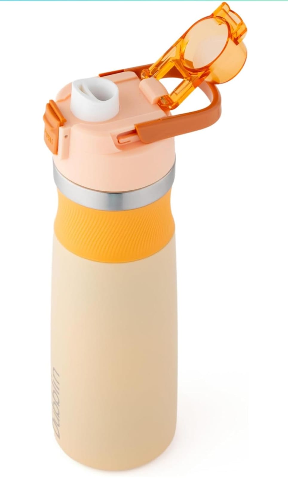 Dubblin BELL Double Wall Insulated Stainless Steel Bottle [900ml,600ml]| Rose Blush