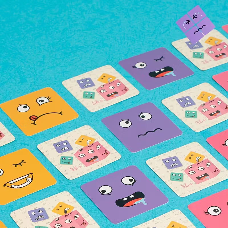 Emoji Cube Face Change Game for Kids with Bell | Age 3+
