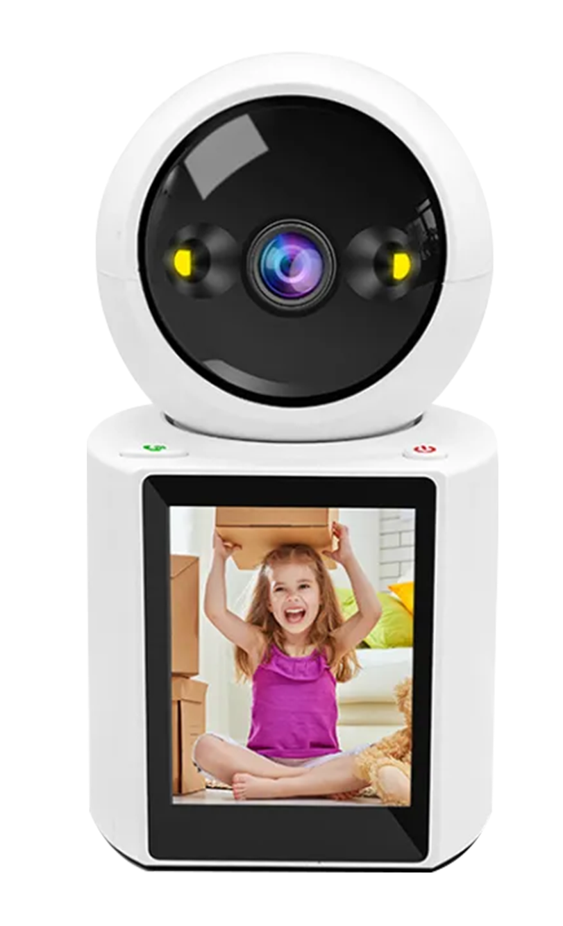 Smart Baby Monitoring Video Calling Camera with Screen | 1080P WiFi Security Camera