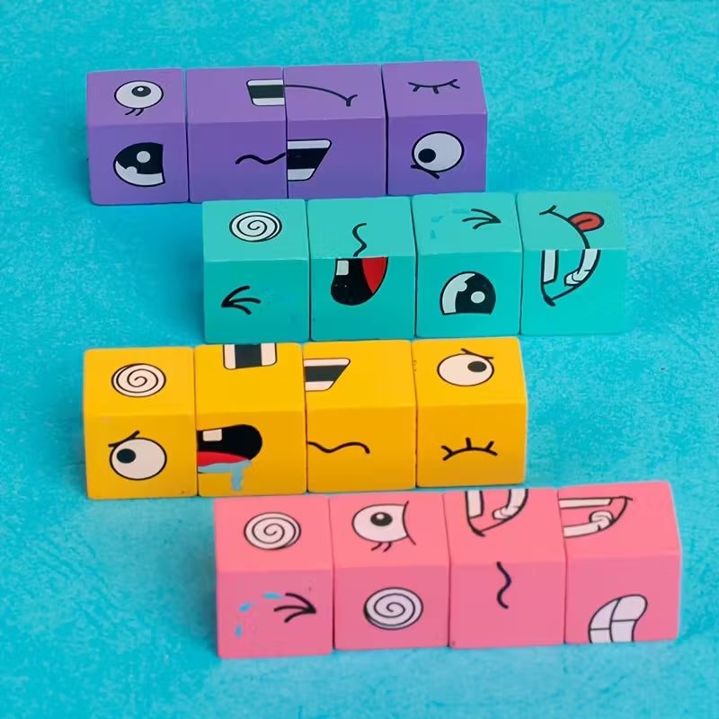 Emoji Cube Face Change Game for Kids with Bell | Age 3+