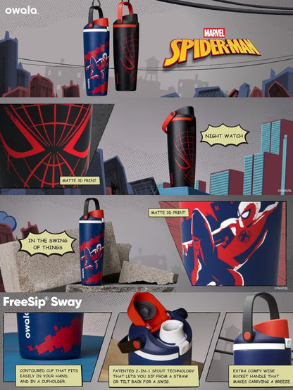 Owala x Spider-Man FreeSip Sway Tumbler | 30oz
