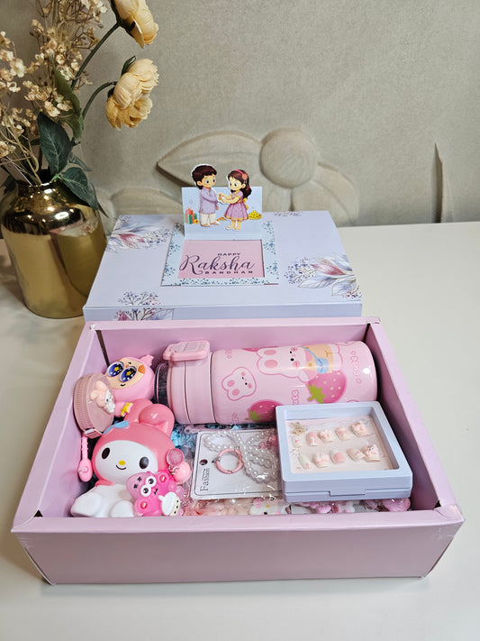 Premium Rakhi Hamper for Sister/Niece | Luxury Rakhi Gift Box.