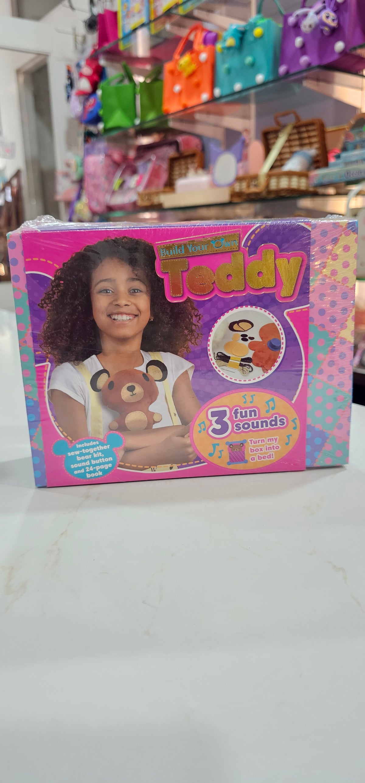 Build Your Own Teddy - Bookoli Kids Craft Kit Bag.