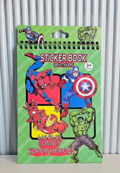 Marvel Comics Super Heroes | Sticker Book | 180+ Stickers