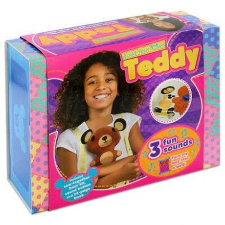 Build Your Own Teddy - Bookoli Kids Craft Kit Bag.
