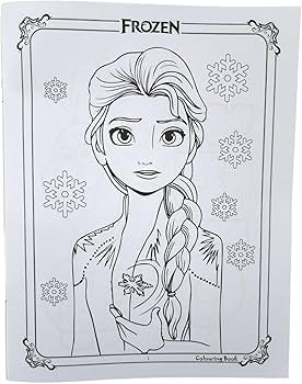 Big Colouring Book [Frozen, Space, Unicorn]