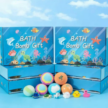 Bath Bomb Gift Set -Colorful  Bath Bomb Gift for Relaxing Bath
