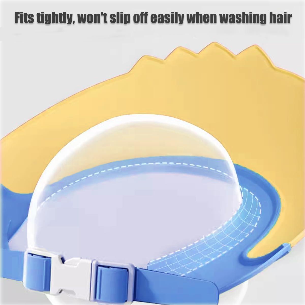 Adjustable Kids Shampoo Shower Cap – Eye Protection Bath Hat