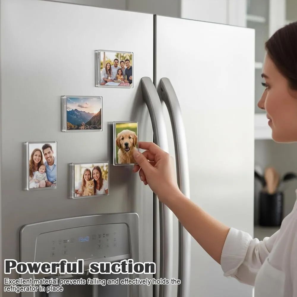 Acrylic Magnetic Photo Frame [Portrait]