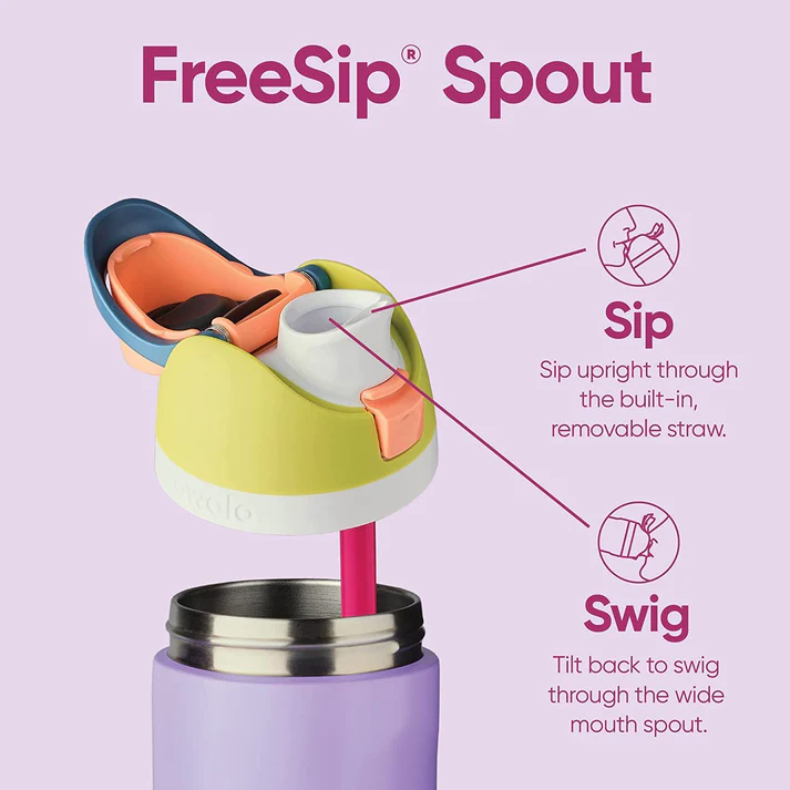 Owala 32oz Water Bottle Tied And True Pink Bows Limited Edition FreeSip | Aesthetic Bow |Teenage Love. [945ml]