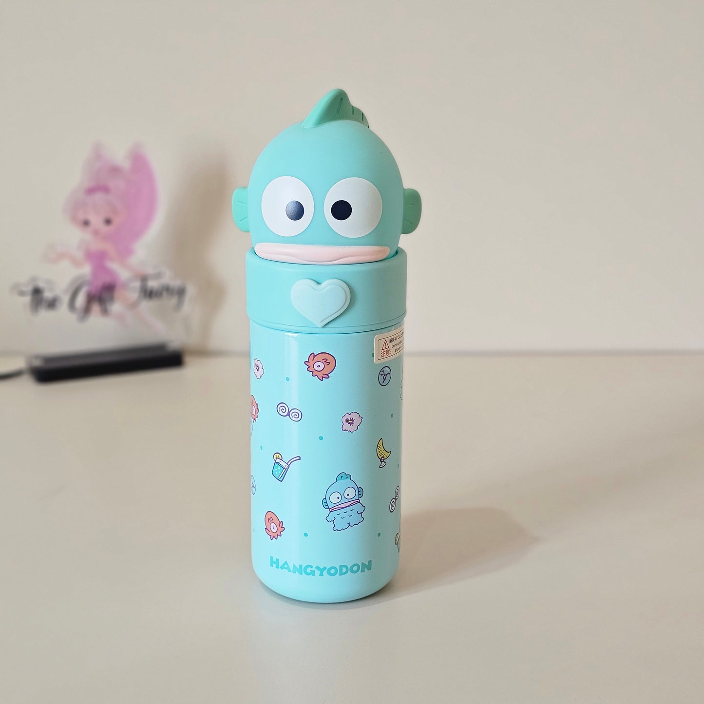 Sanrio Insulated Thermos Bottle with 3D Character Lid