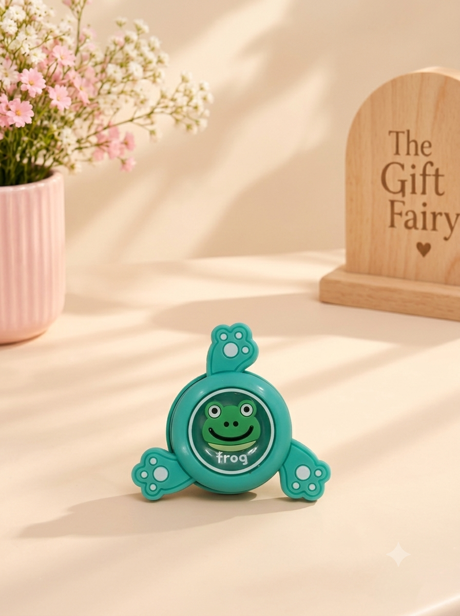 Cartoon LED Spinning Slap Band – Mosquito Repellent Wristband for Kids