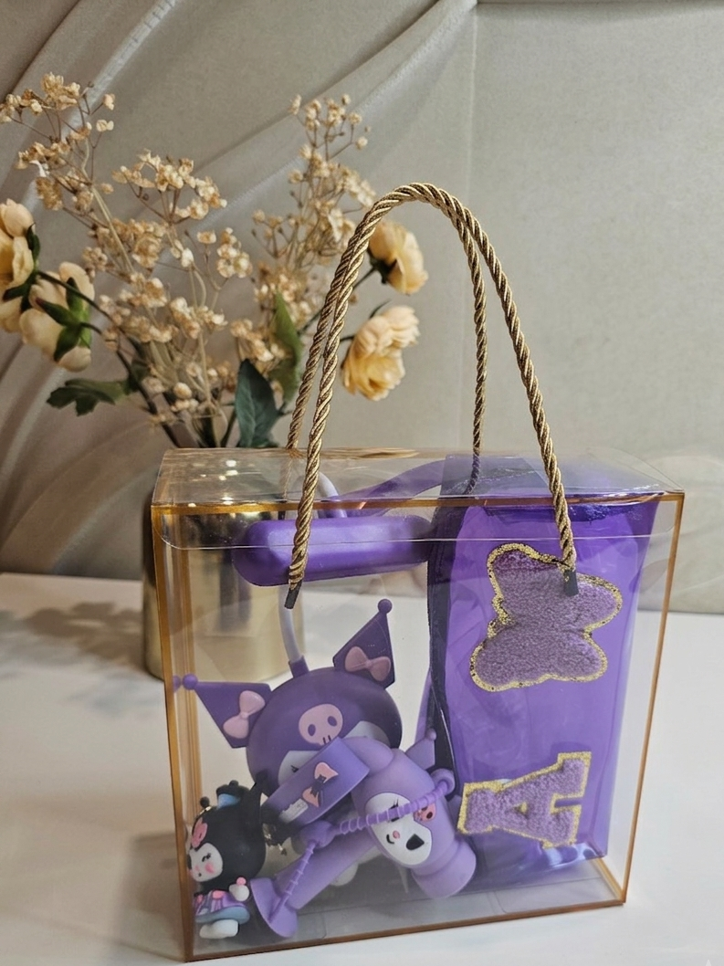 Kuromi x Rakhi Hamper | Personalised Gift Hamper for Kids