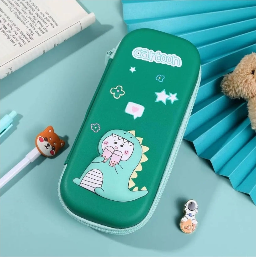 Cute 3D Dinosaur Hard Shell Pencil Case