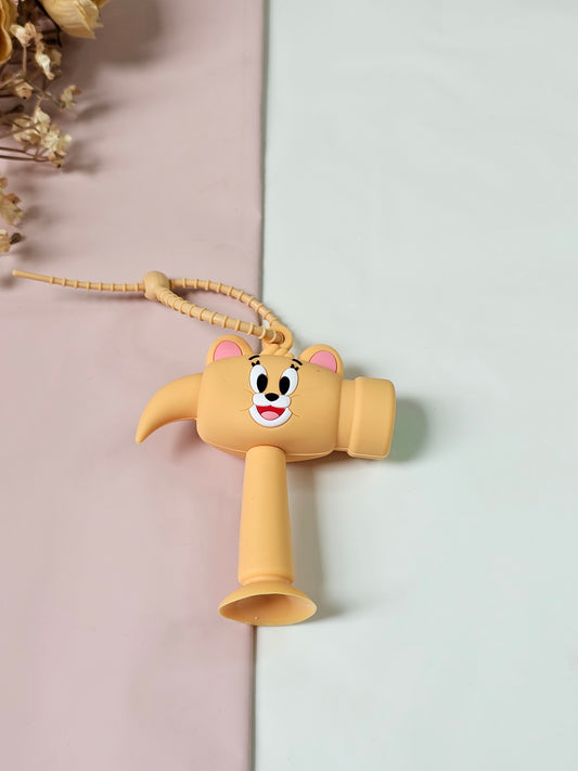 Tom & Jerry Hammer Chu Chu Keychain & Bag Charm | Trending Aesthetic Accessory