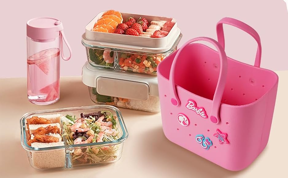 Barbie Charm Tote Bag - Miniso