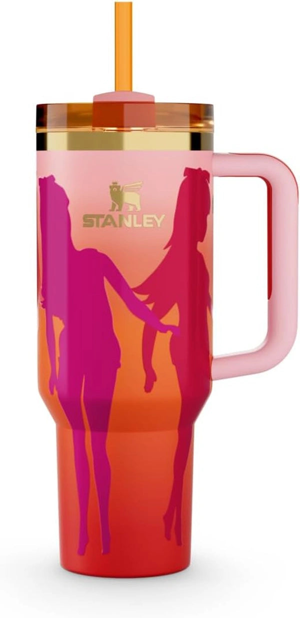 Stanley x Barbie 60s Twist ’N Turn Quencher | 1.18 L | Retro Glam Tumbler | Limited Edition |
