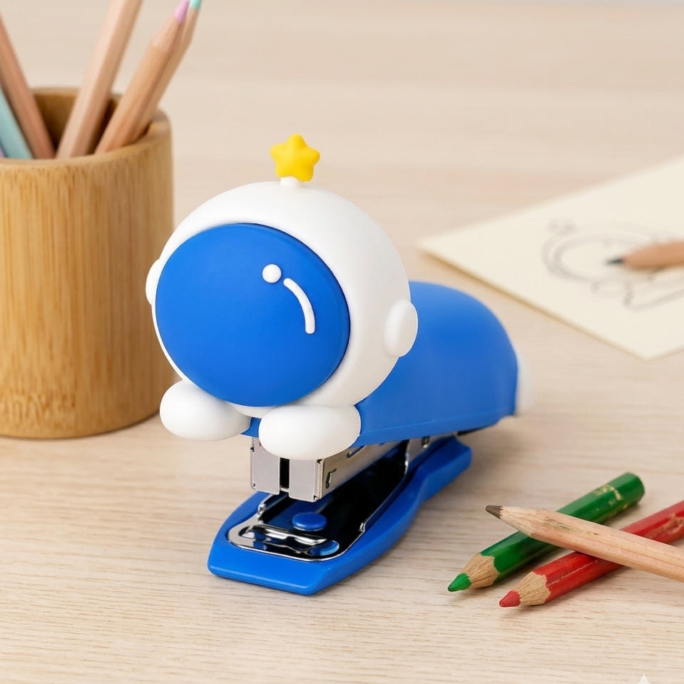 Cute Cartoon Mini Stapler | Panda, Astronaut & Mermaid
